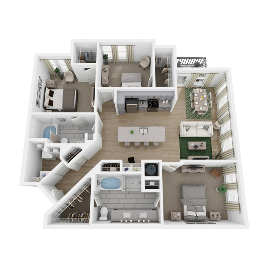 C1 floor plan