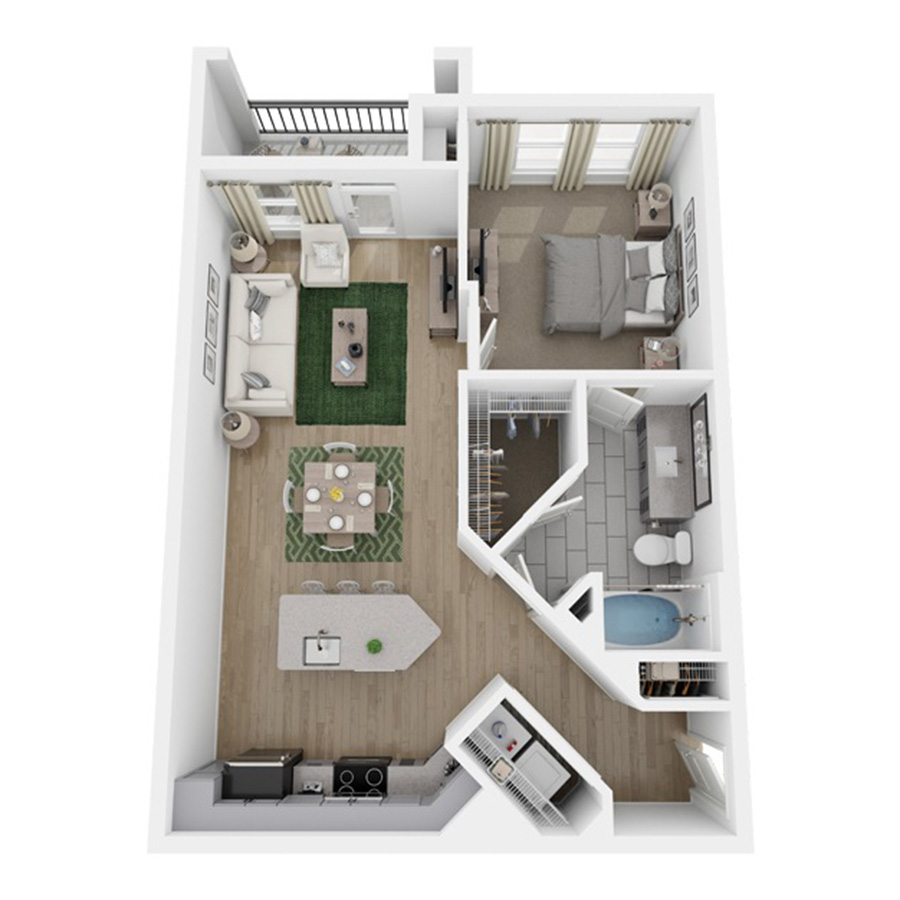 A1 floor plan