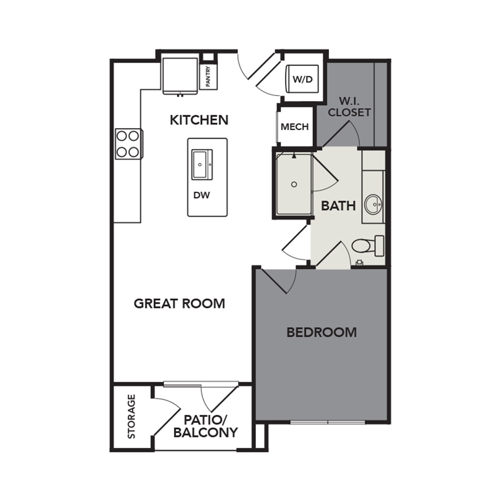 A1 floor plan