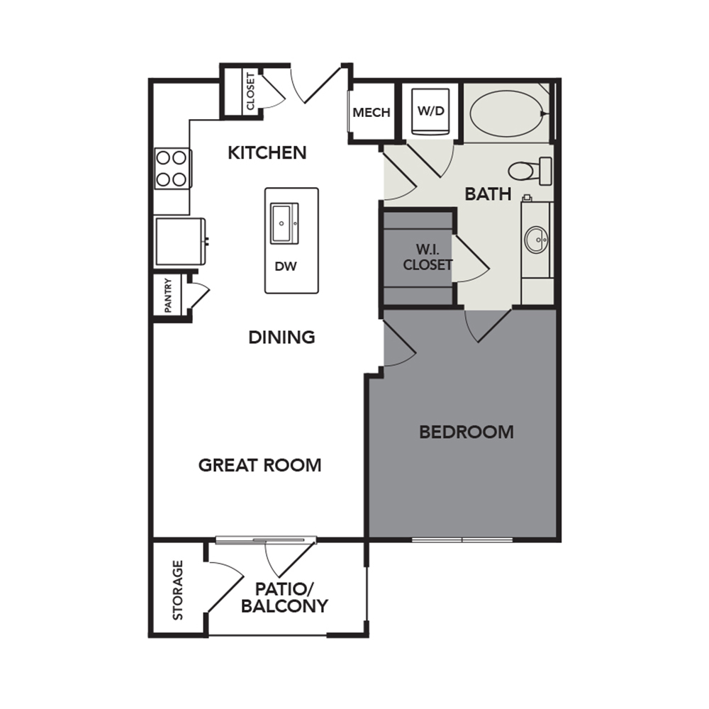 A2 floor plan