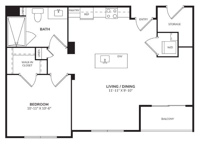 A1 floor plan
