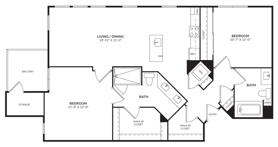B2-2 floor plan