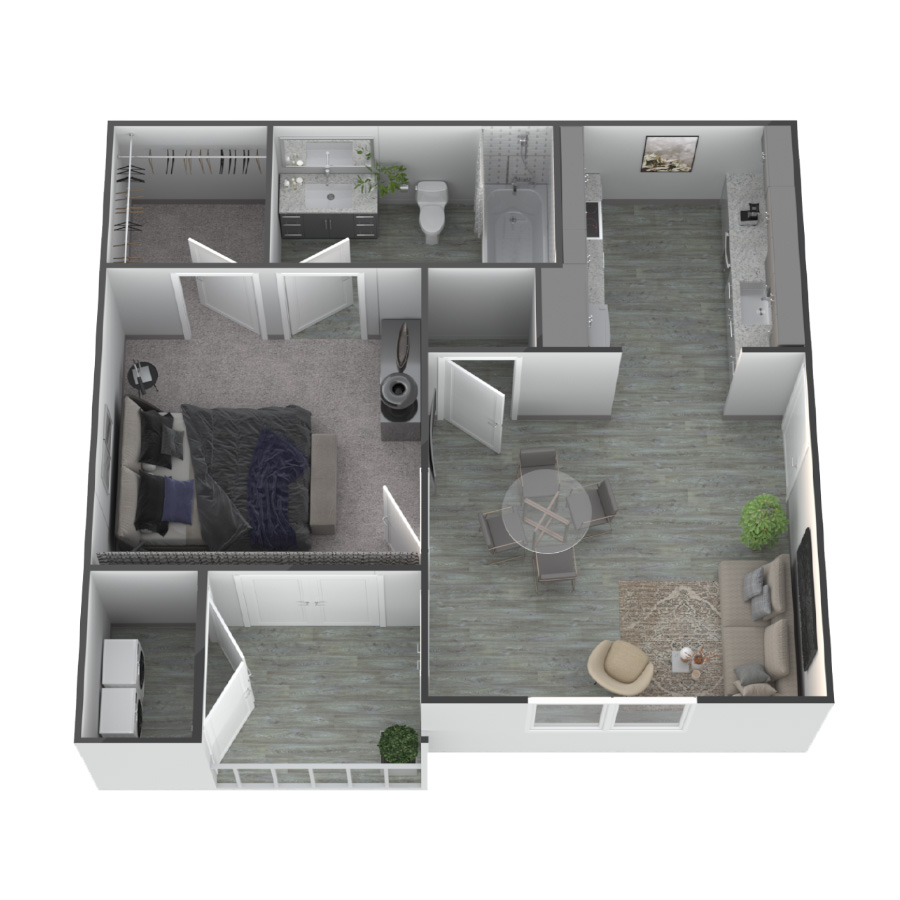 A1 floor plan
