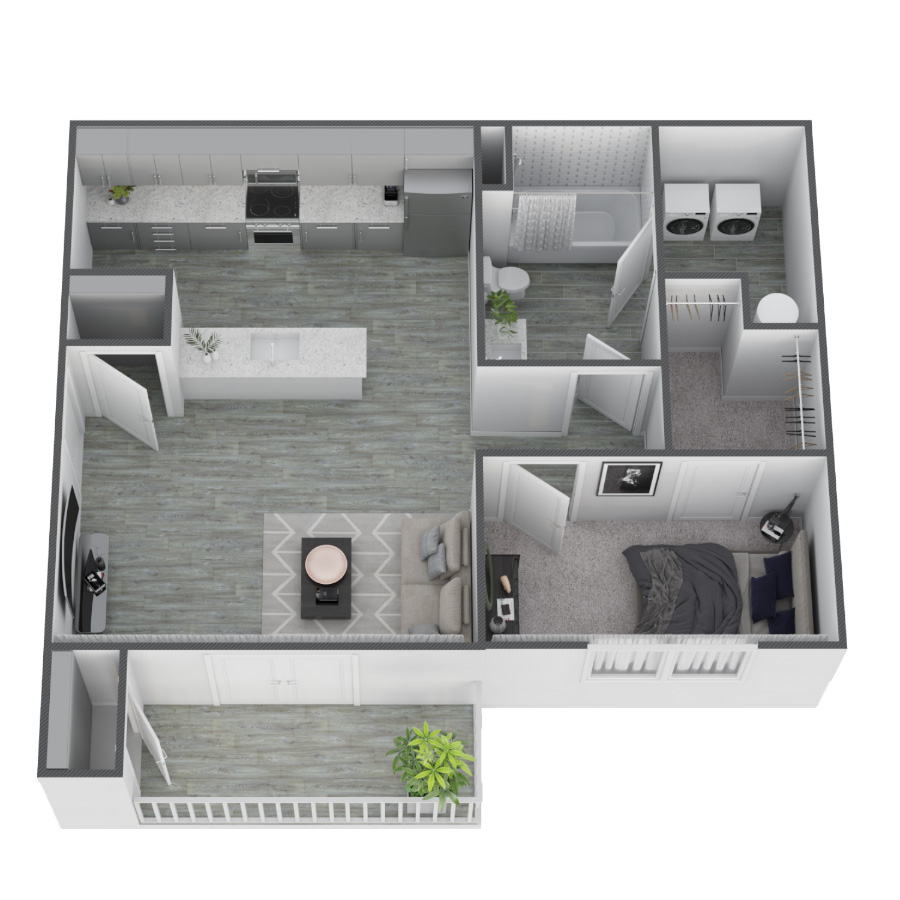 A2 floor plan