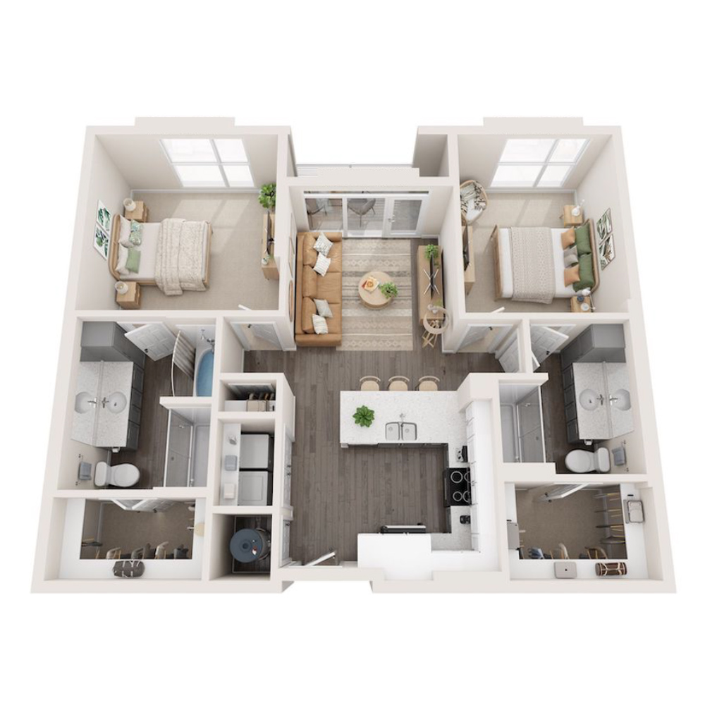 B2 floor plan