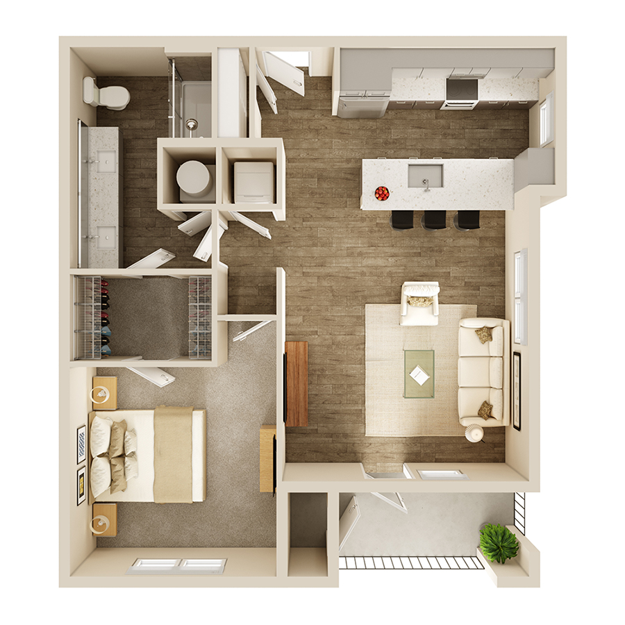 A3P floor plan