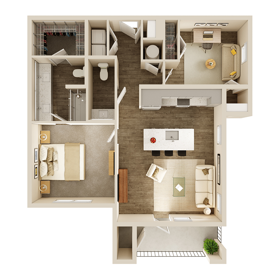 A4DP floor plan