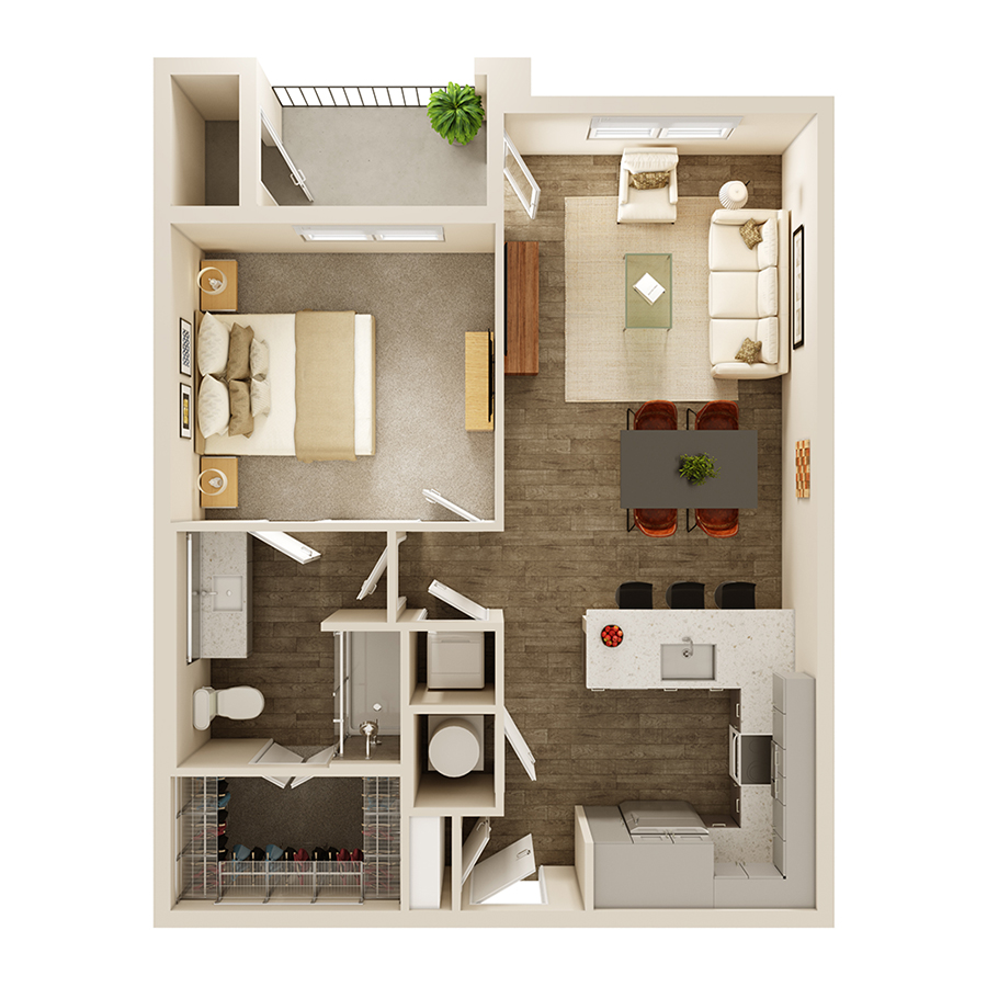 A2P floor plan