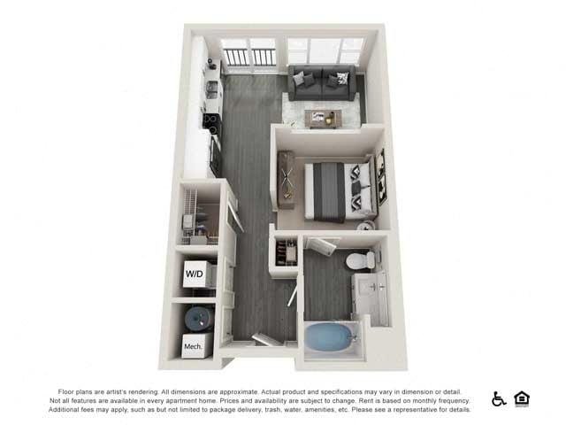 Studio floor plan