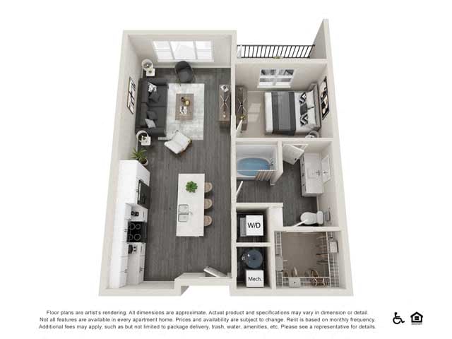 A1 floor plan