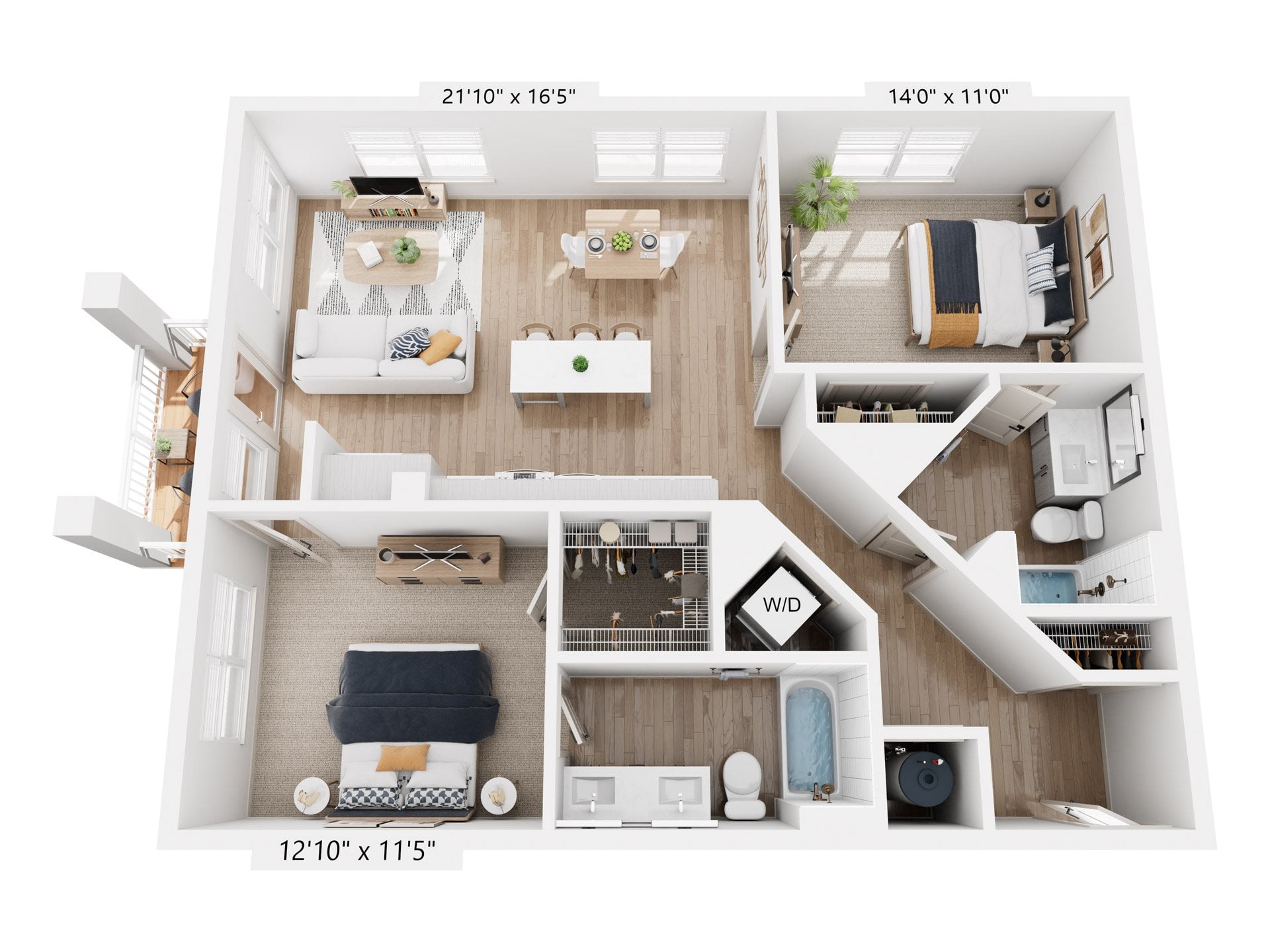 B2 floor plan