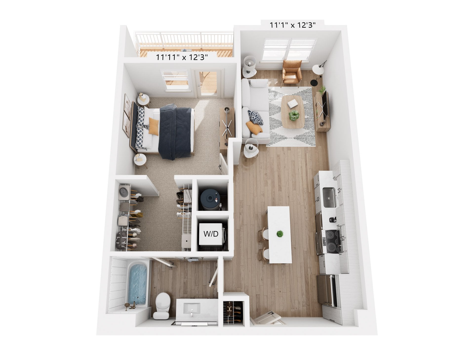 A1 floor plan