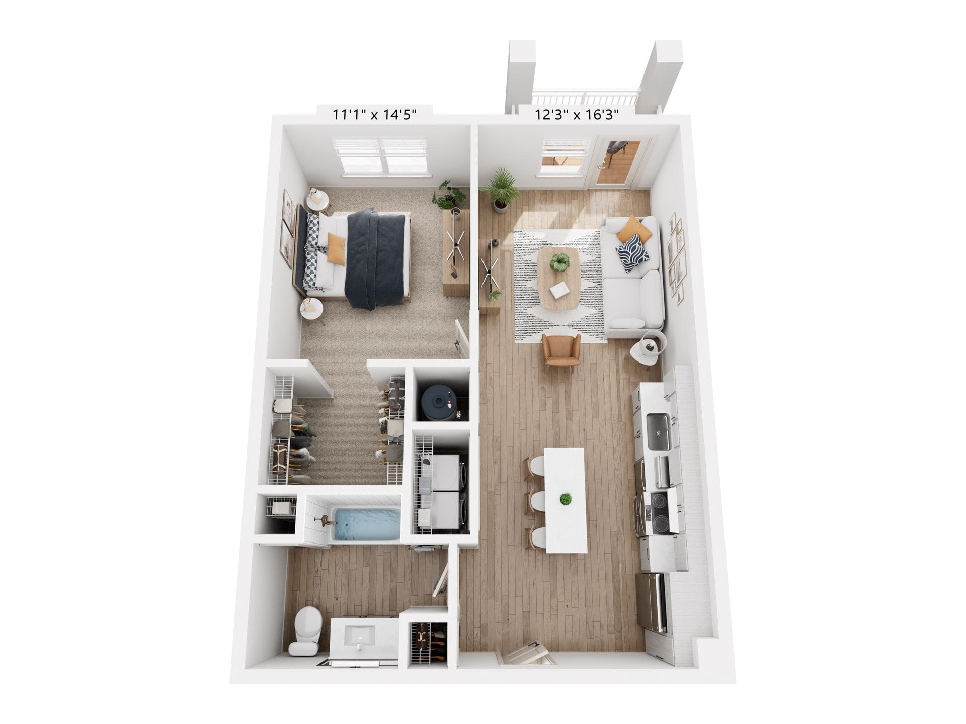 AA floor plan