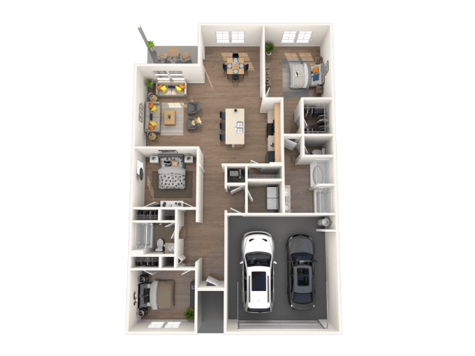 Aria floor plan