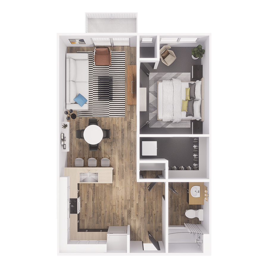 A1 floor plan
