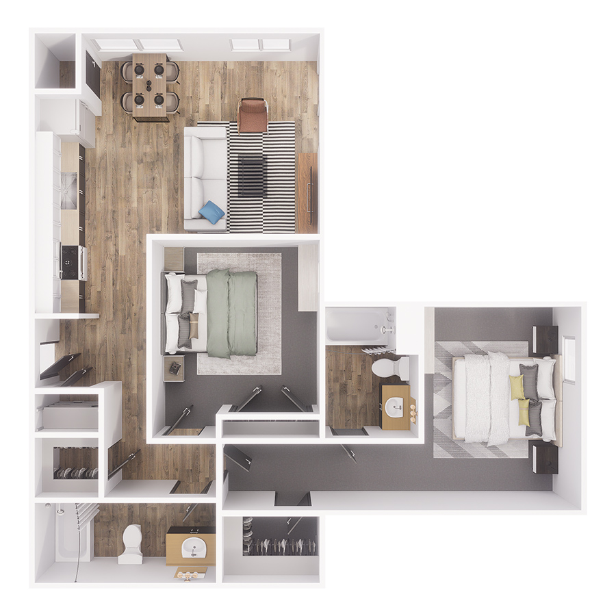 B2 floor plan