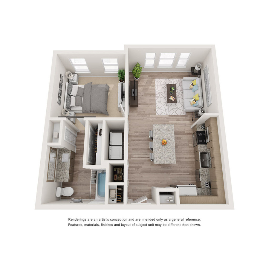 A1 floor plan