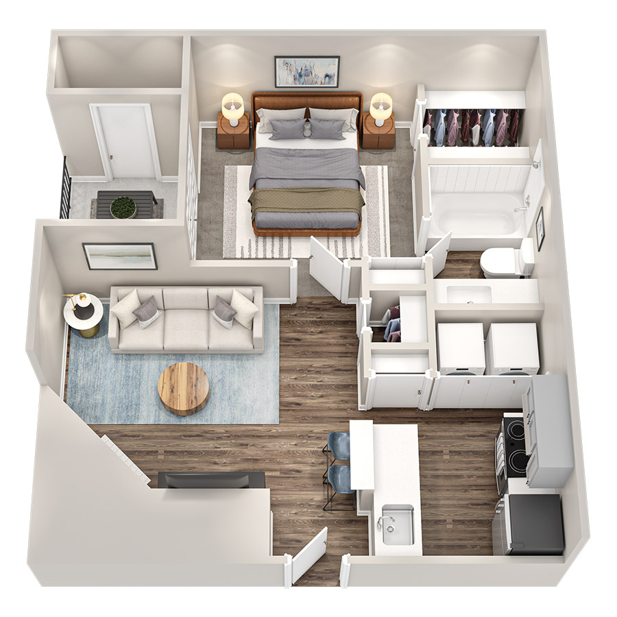 A1 floor plan