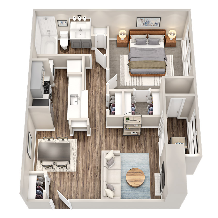 A2 floor plan
