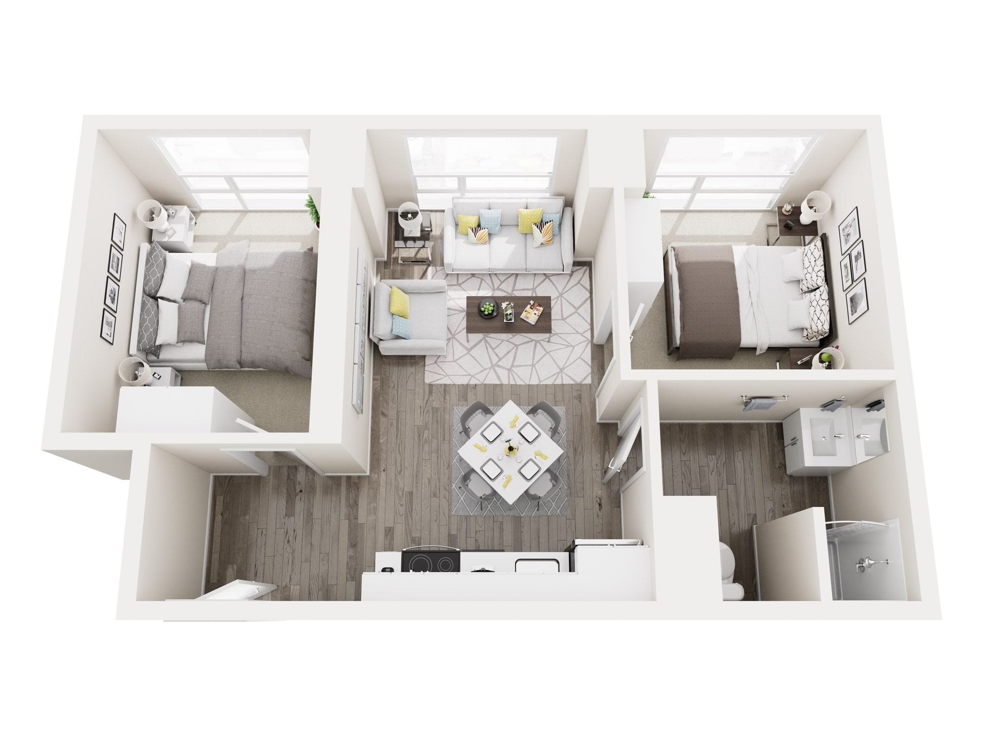 2D floor plan