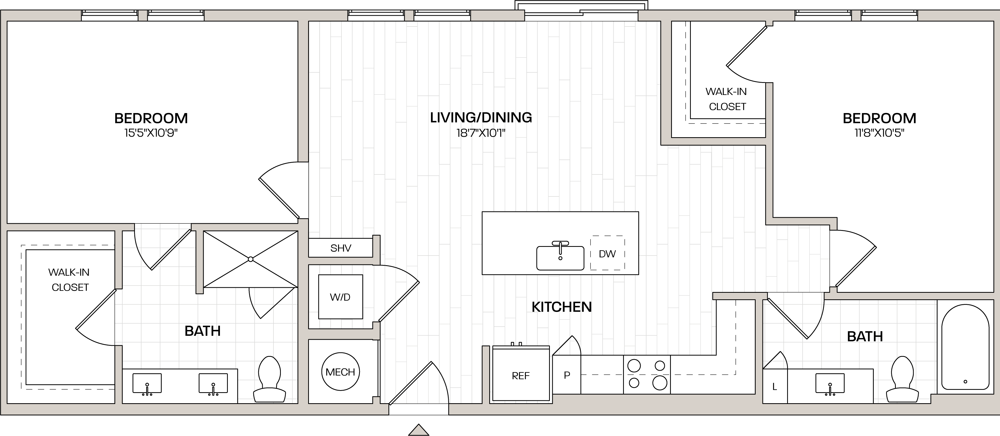 2 Bed/2 Bath-B3-ALT floor plan