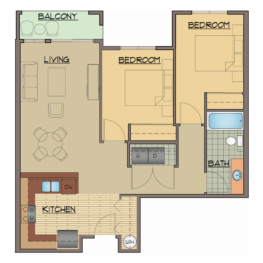 EL-2X1AR floor plan
