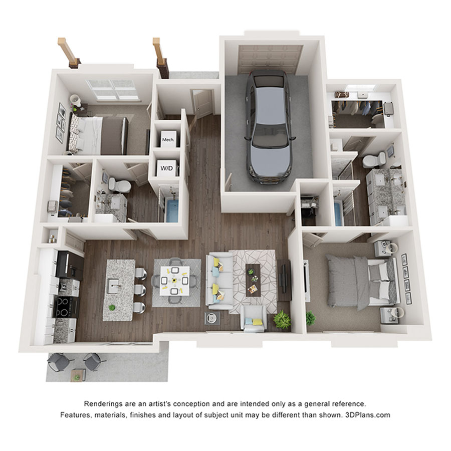 B2 floor plan