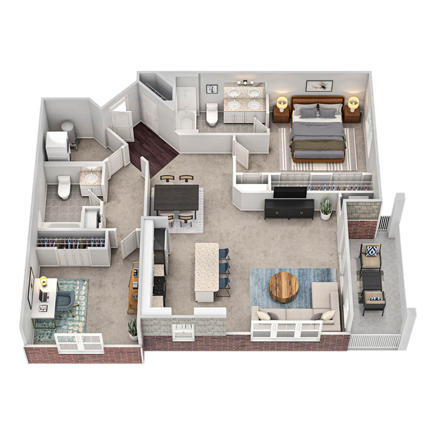 Delevan floor plan