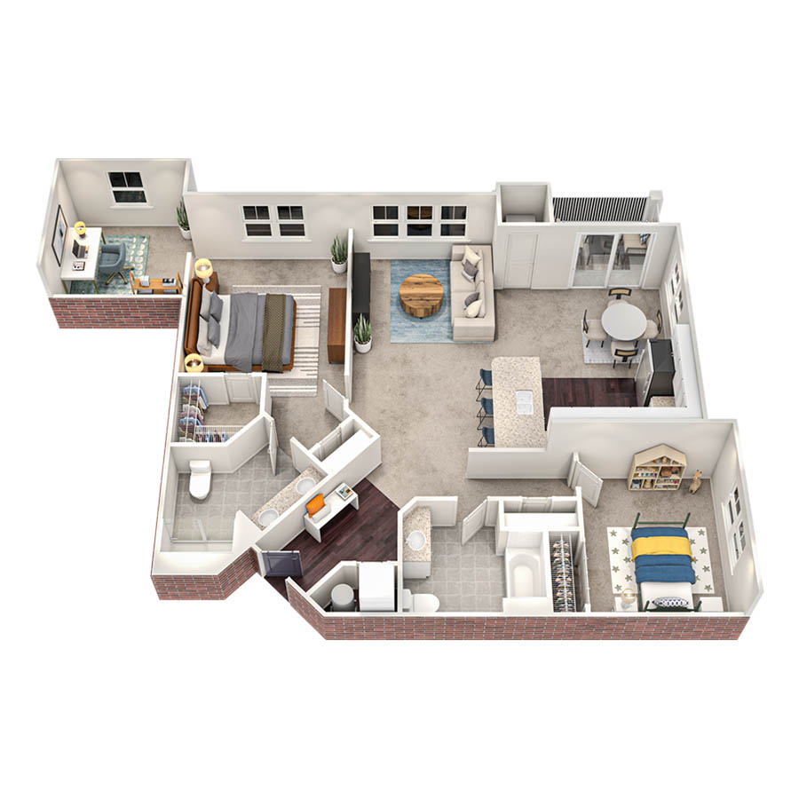 Evergreen floor plan