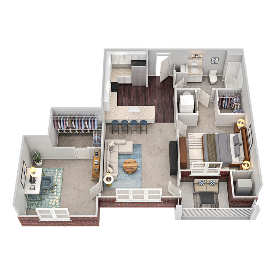 Frontier II floor plan