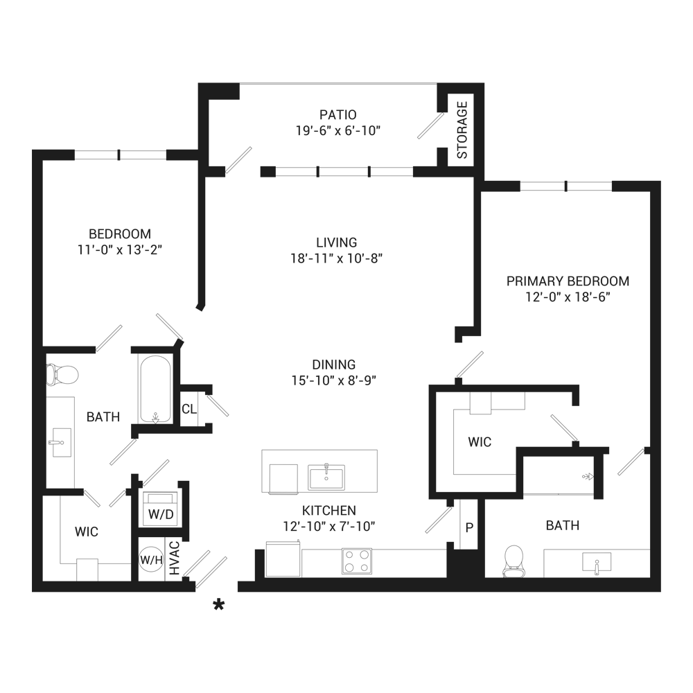 Composite floor plan