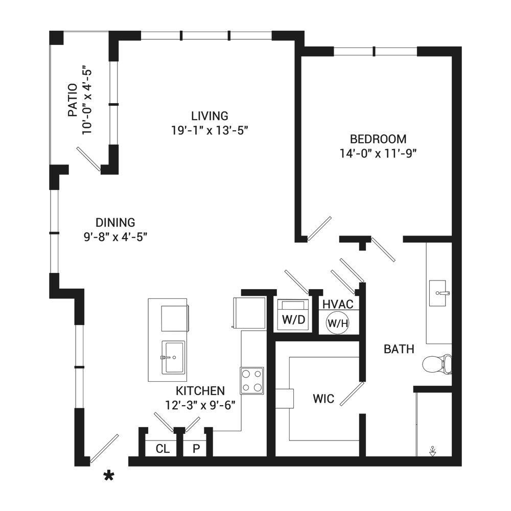 Debut floor plan