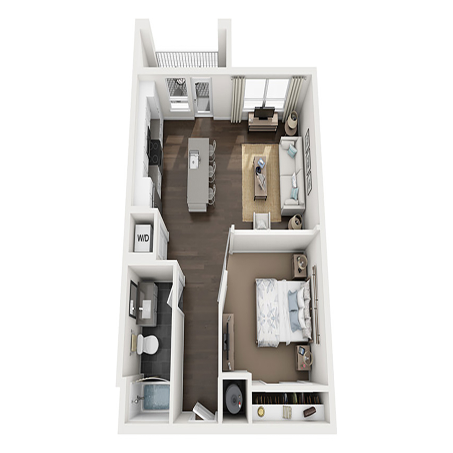 Scene floor plan