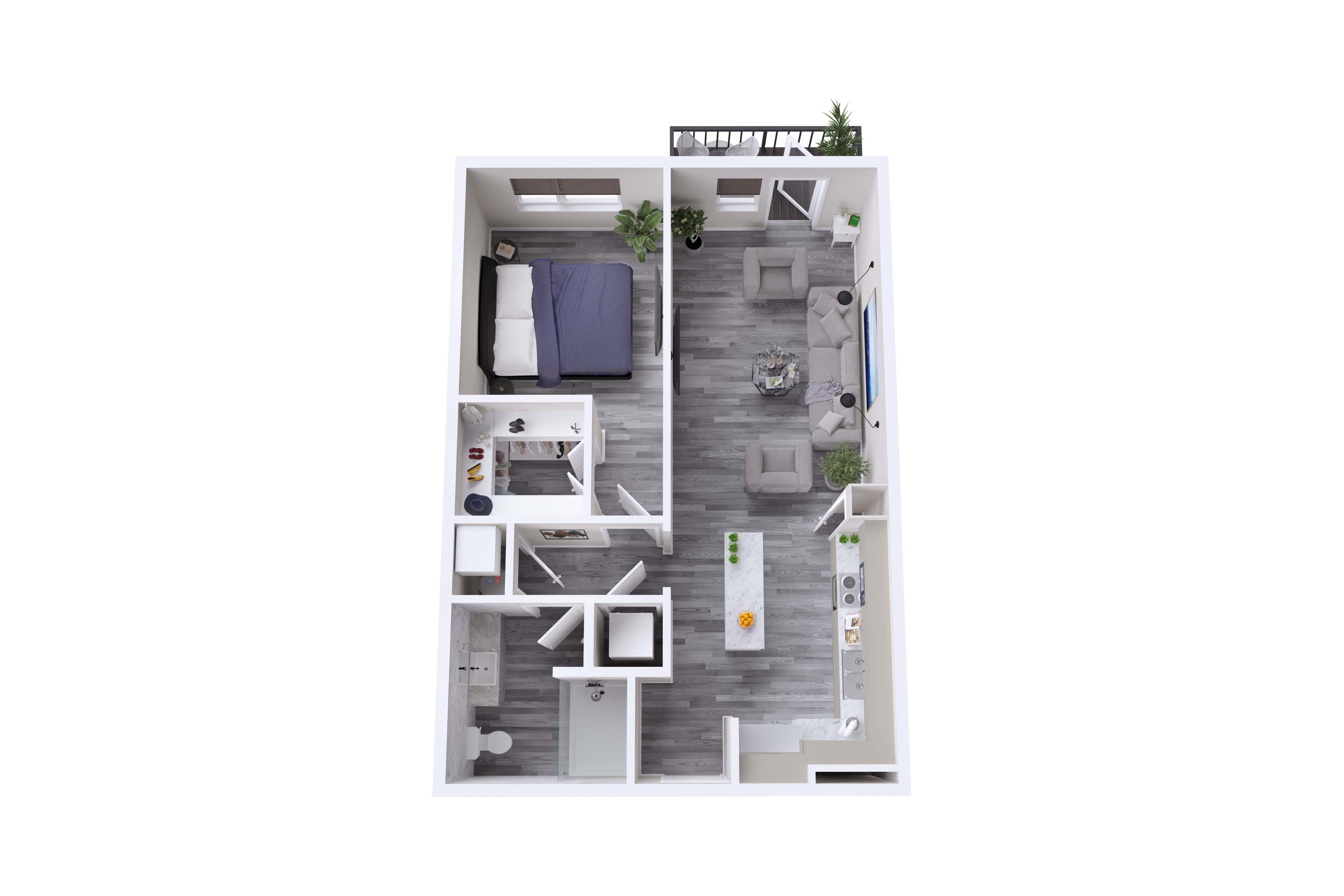 A2 floor plan