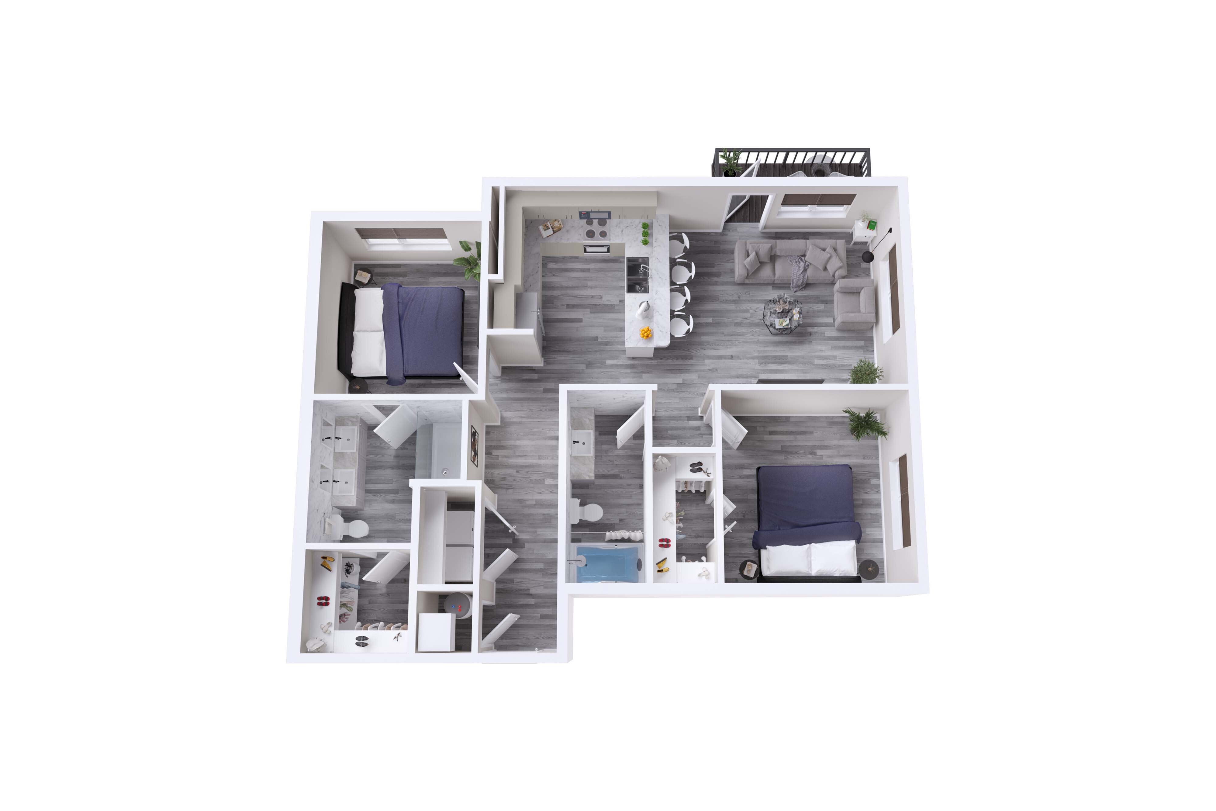 B6 floor plan