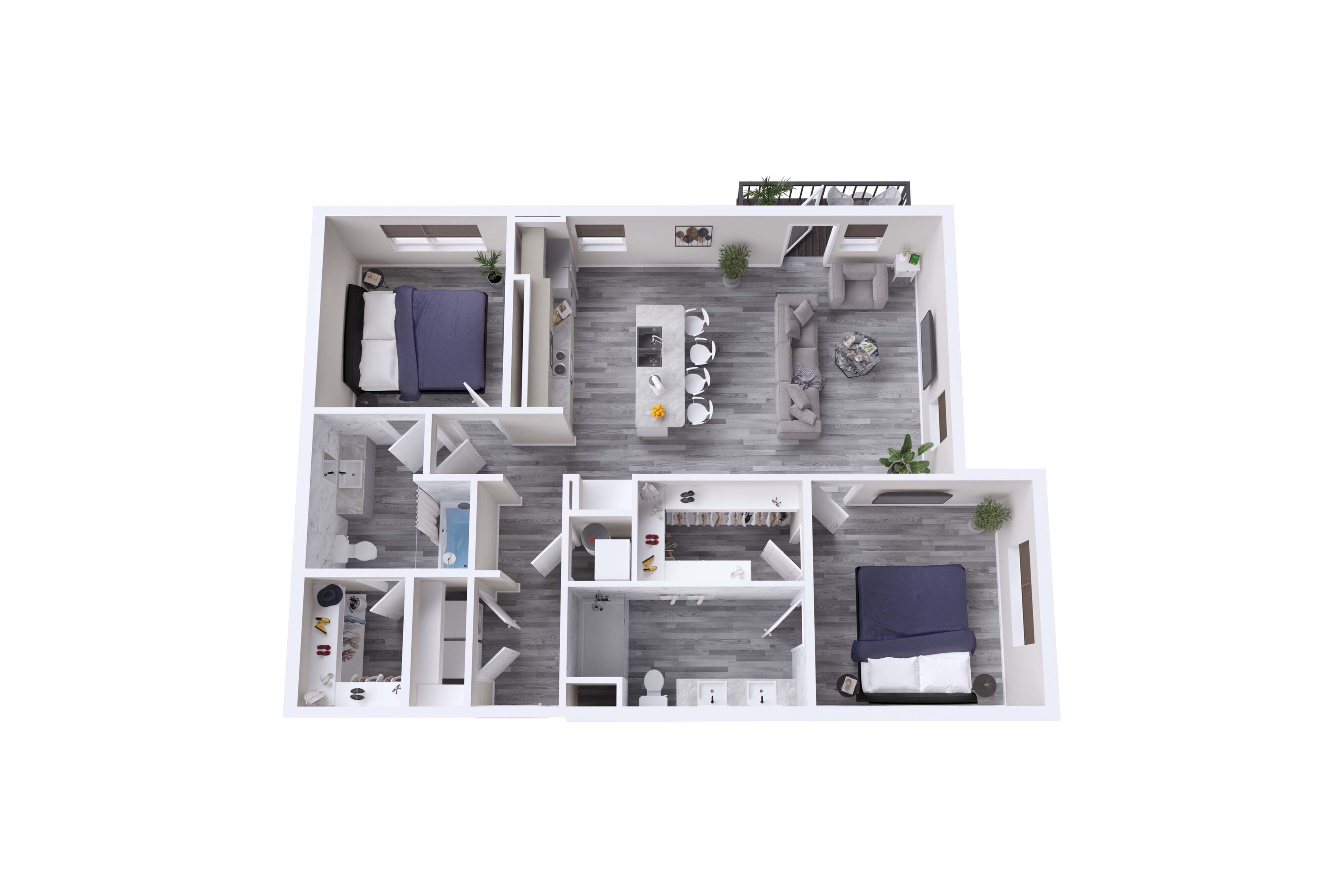 B2 floor plan