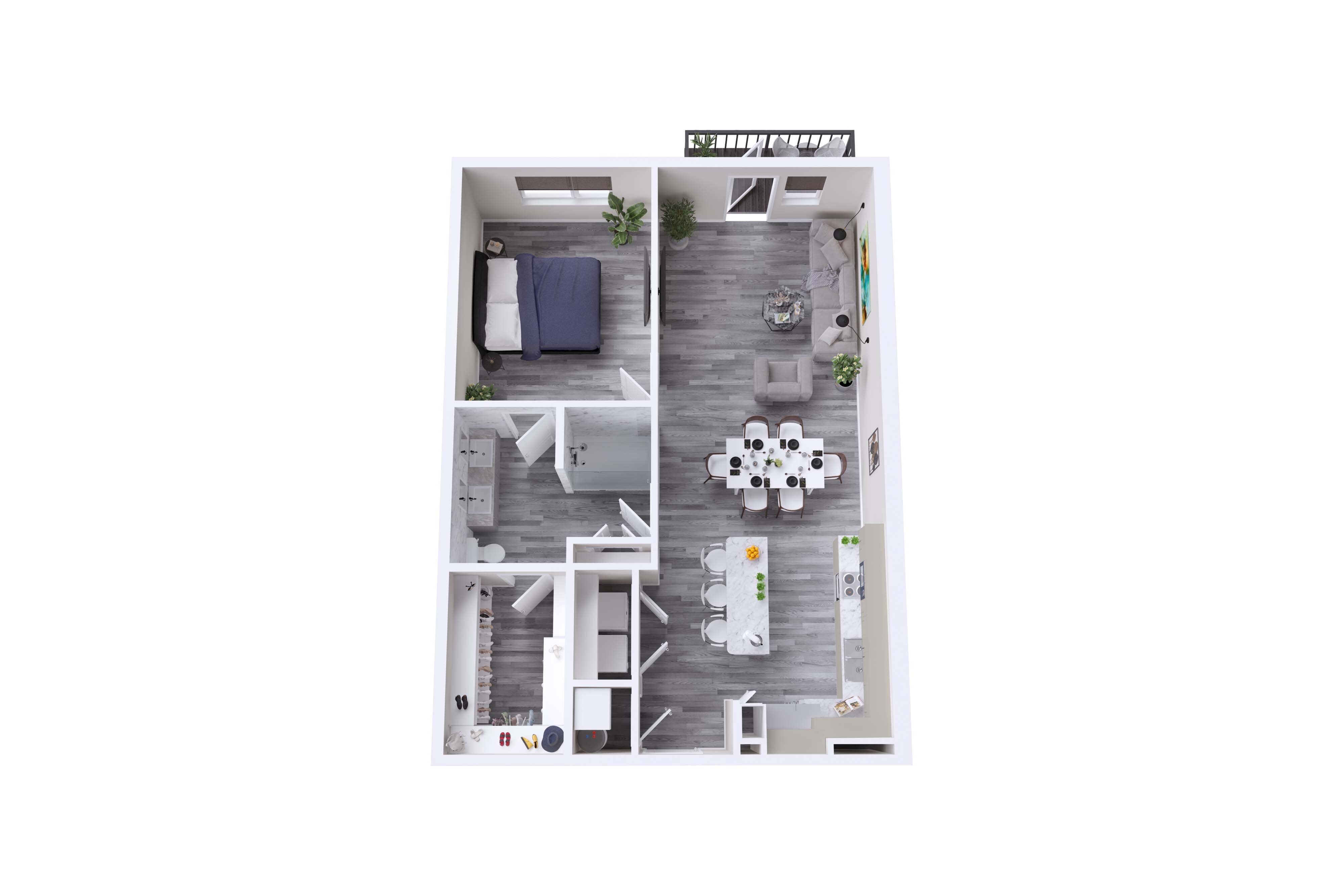 A6 floor plan