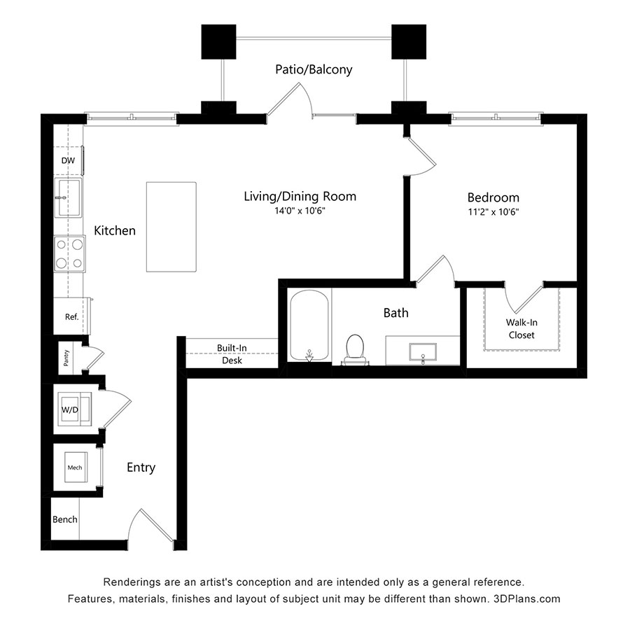 A3 floor plan