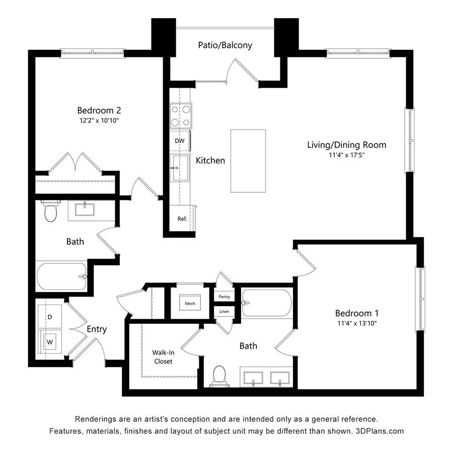 B2 floor plan