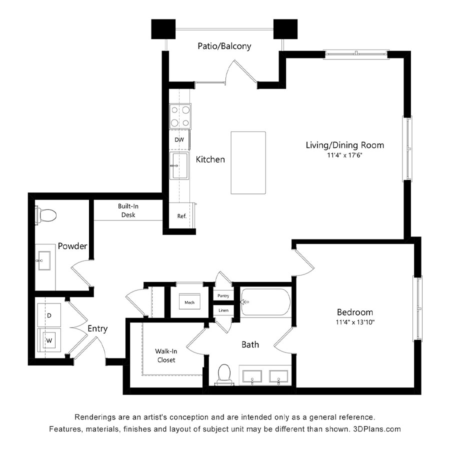 A4 floor plan
