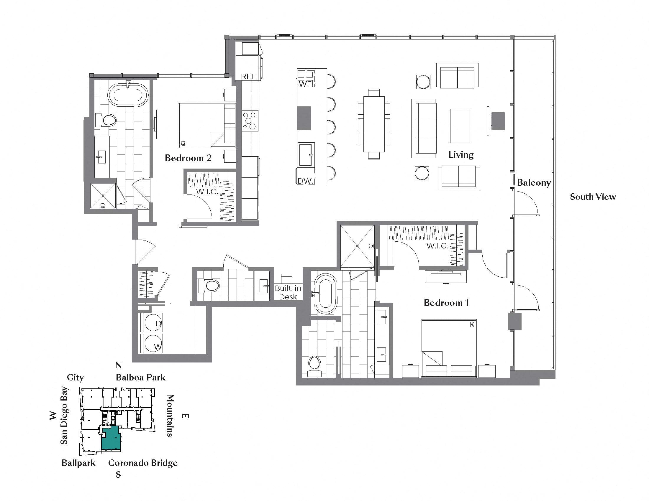 Coronado floor plan