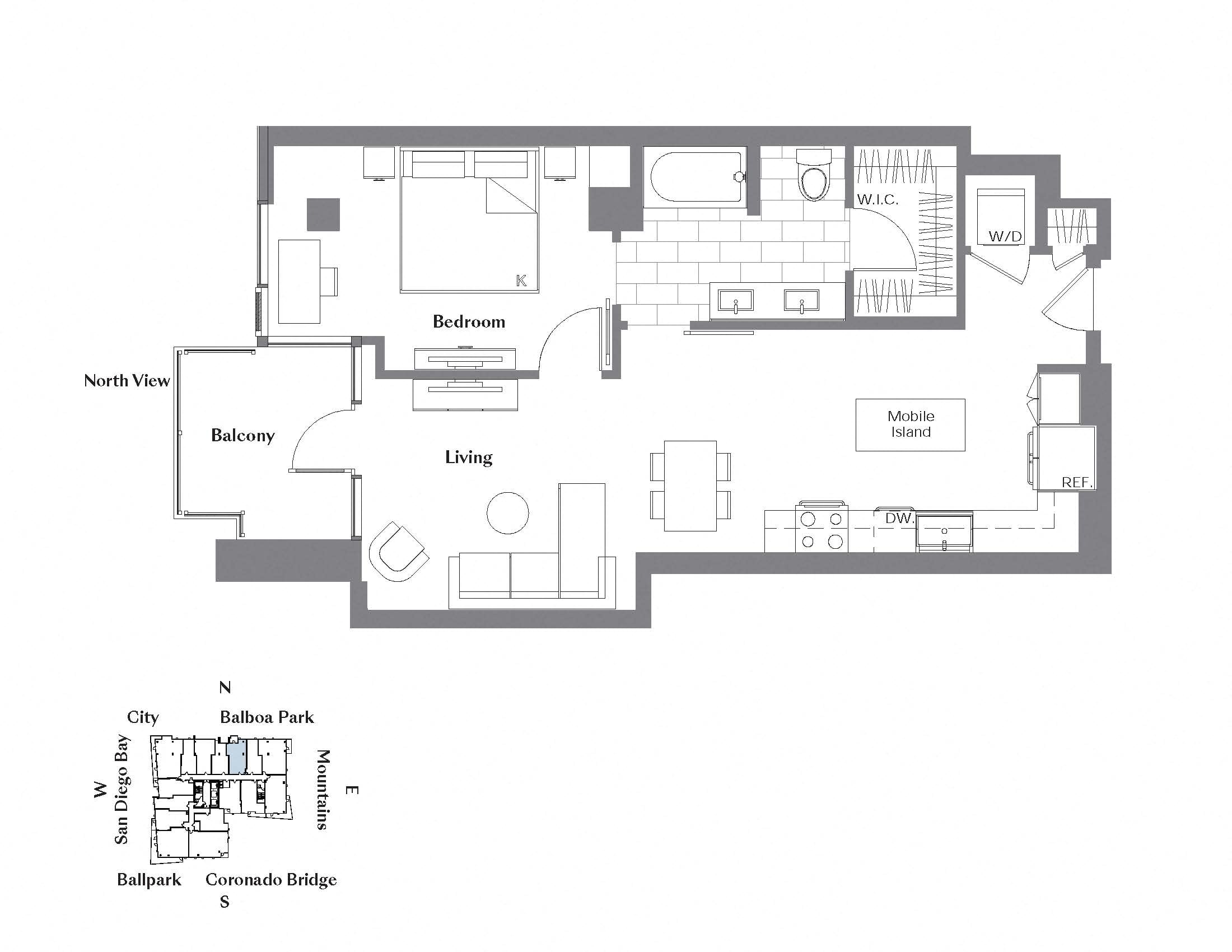 1A floor plan