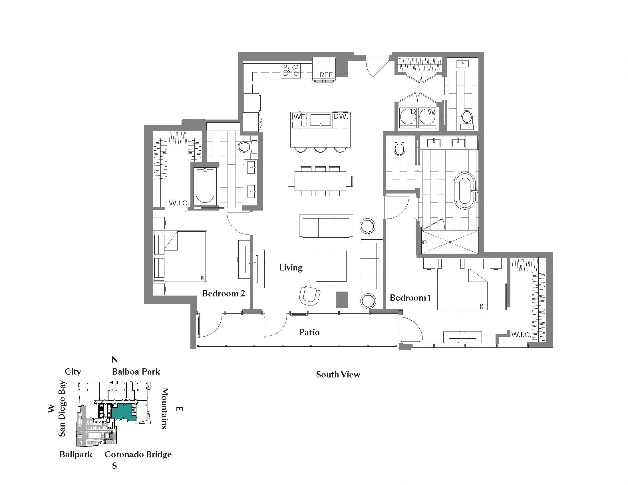 Silver Strand floor plan