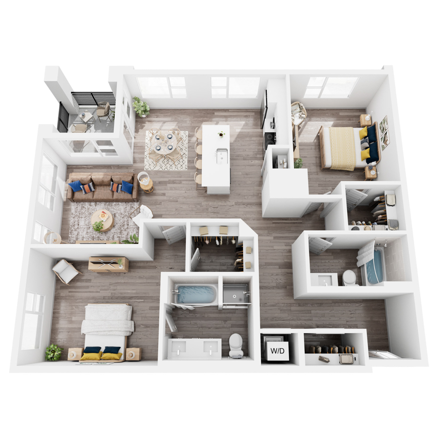 B6 ALT floor plan