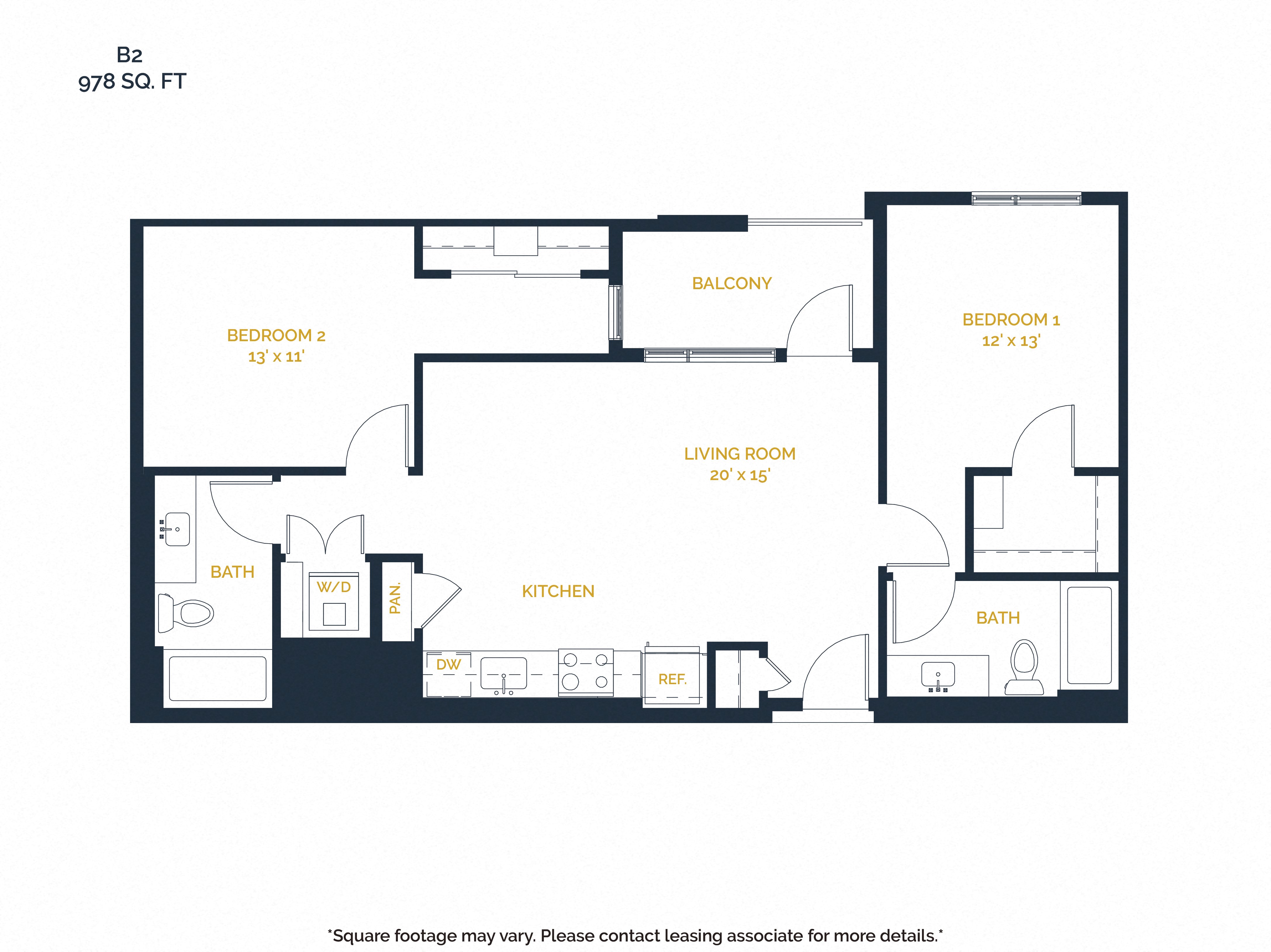 B2 floor plan