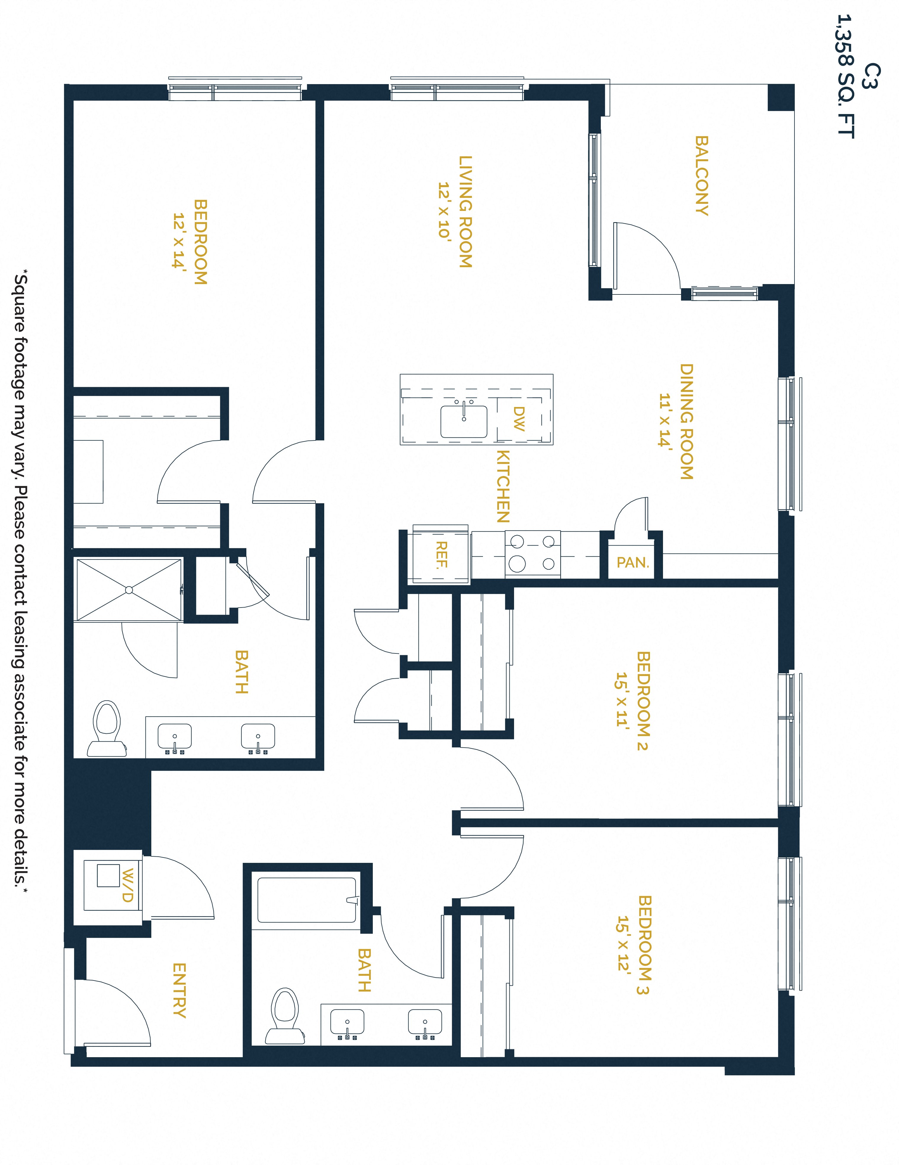 C3 floor plan