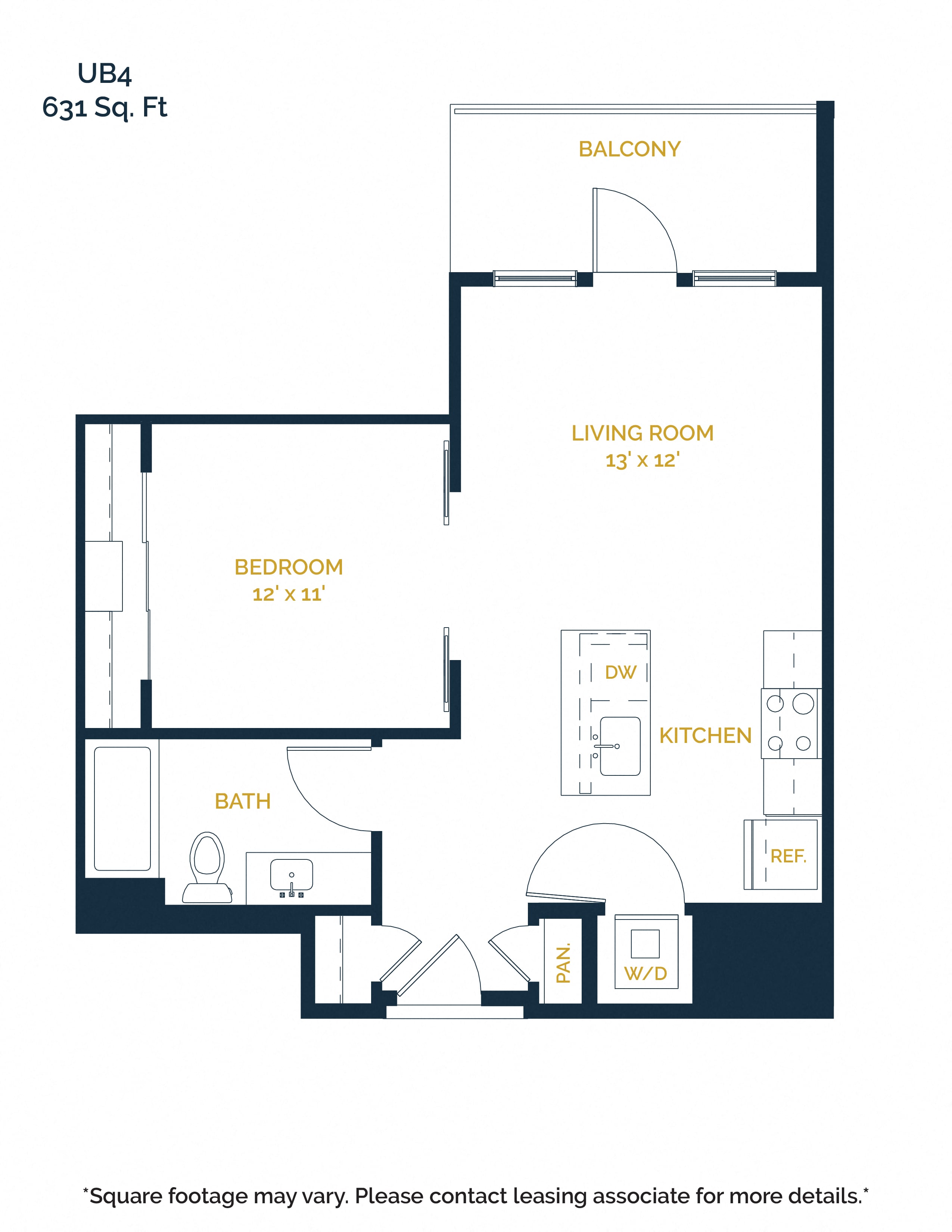 UB4 floor plan