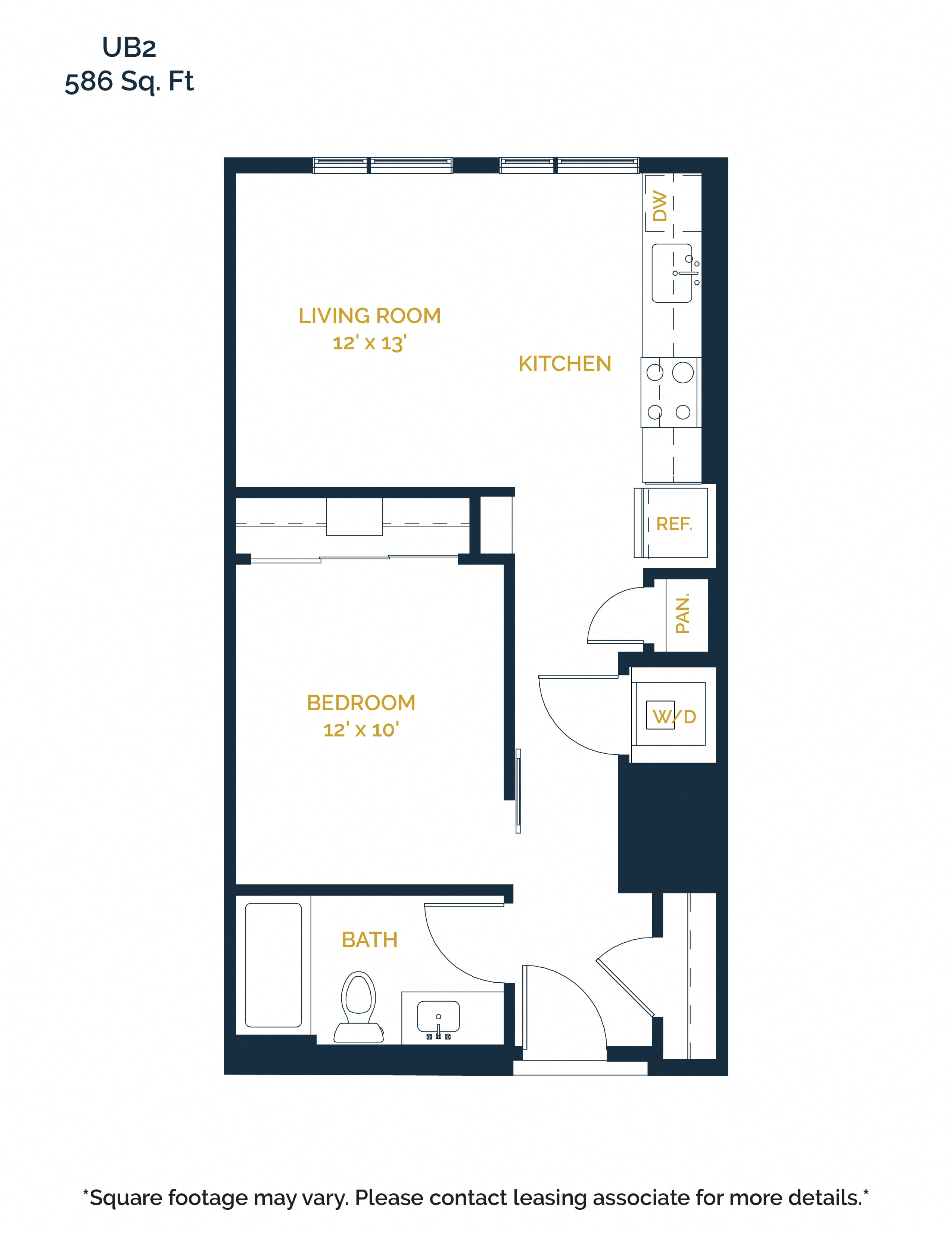 UB2 floor plan