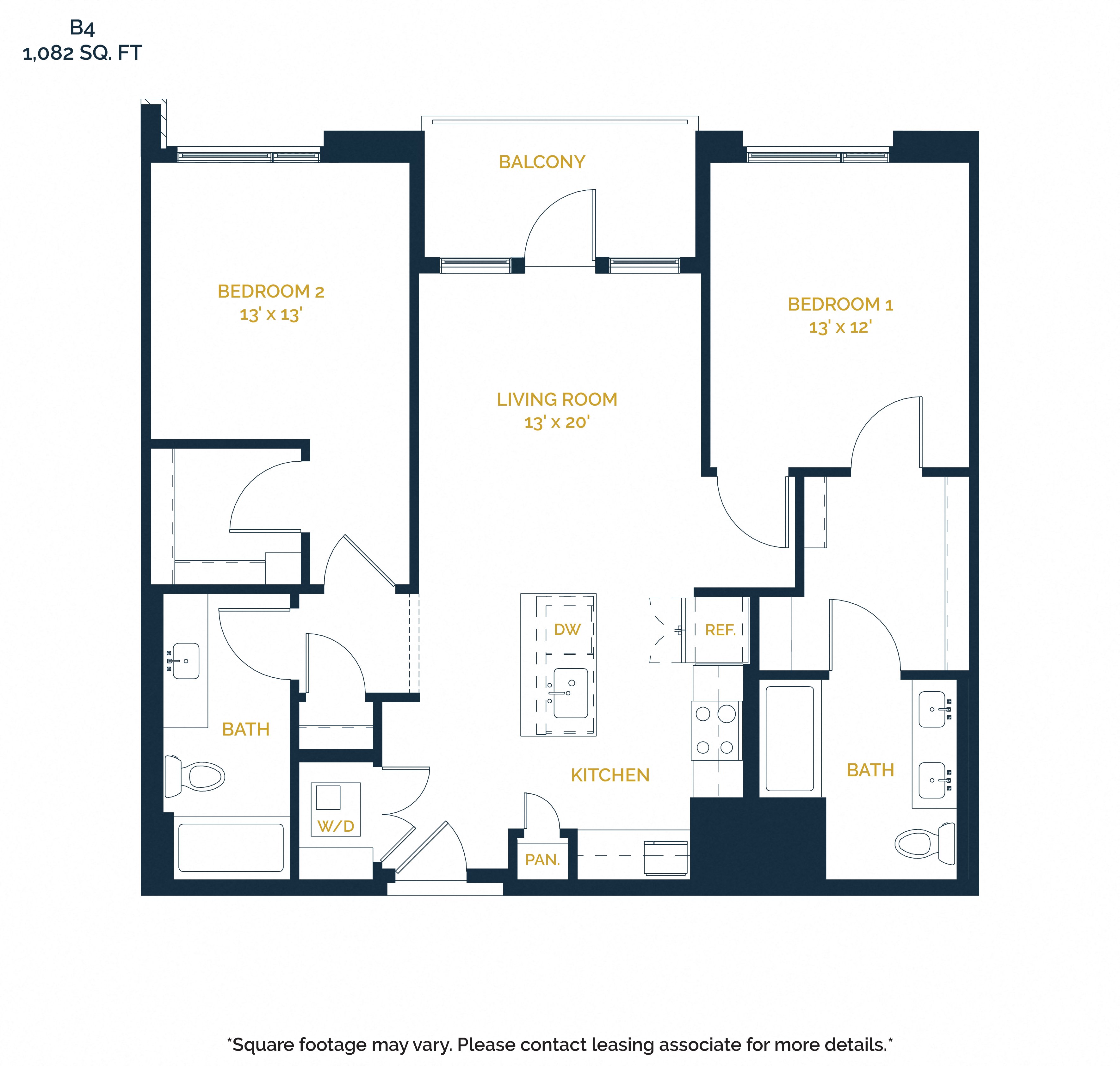 B4 floor plan