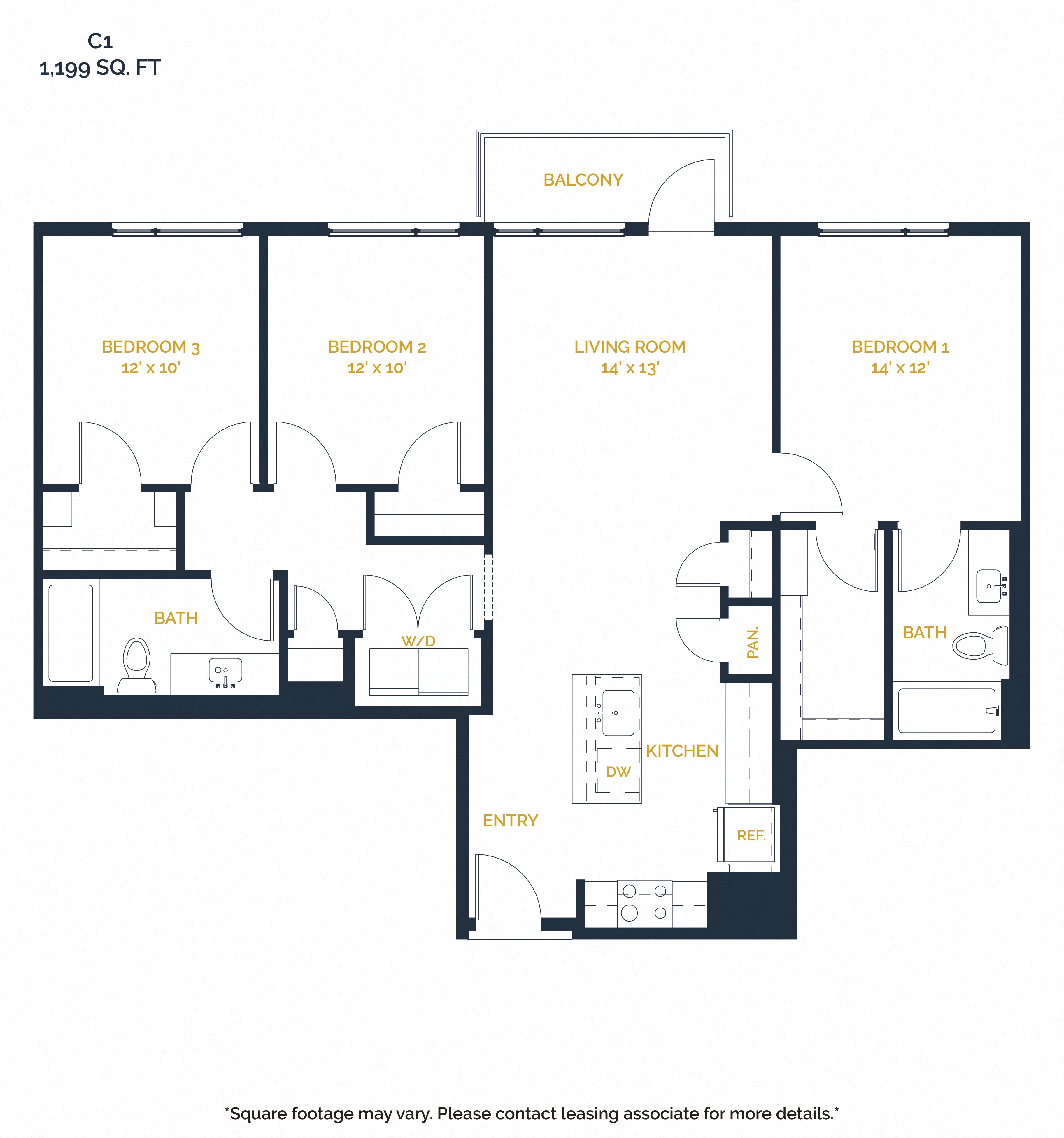 C1 floor plan